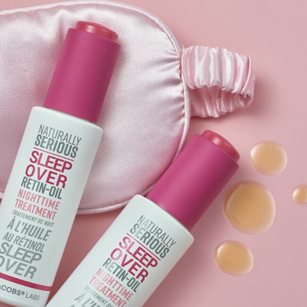 🖤NATURALLY SERIOUS SLEEPOVER RETIN-OIL NIGHTTIME TREATMENT WRINKLES FINE LINES - Picture 3 of 3